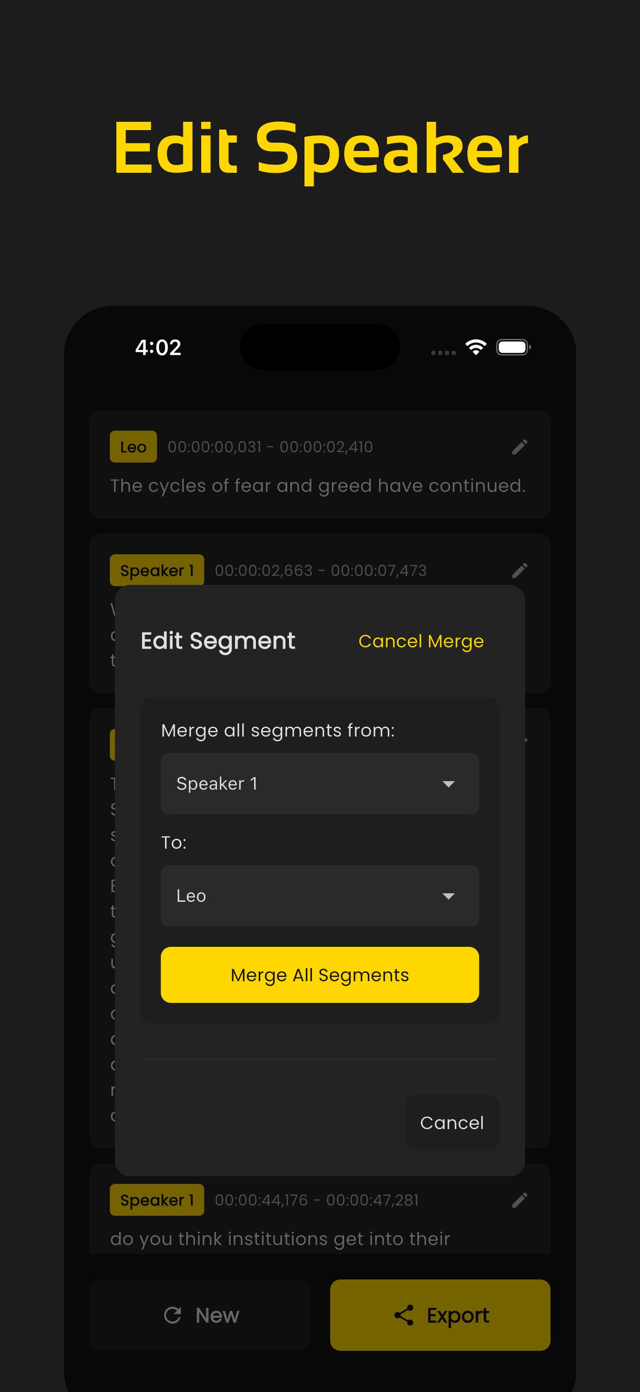 TranscriAI Screenshot 5